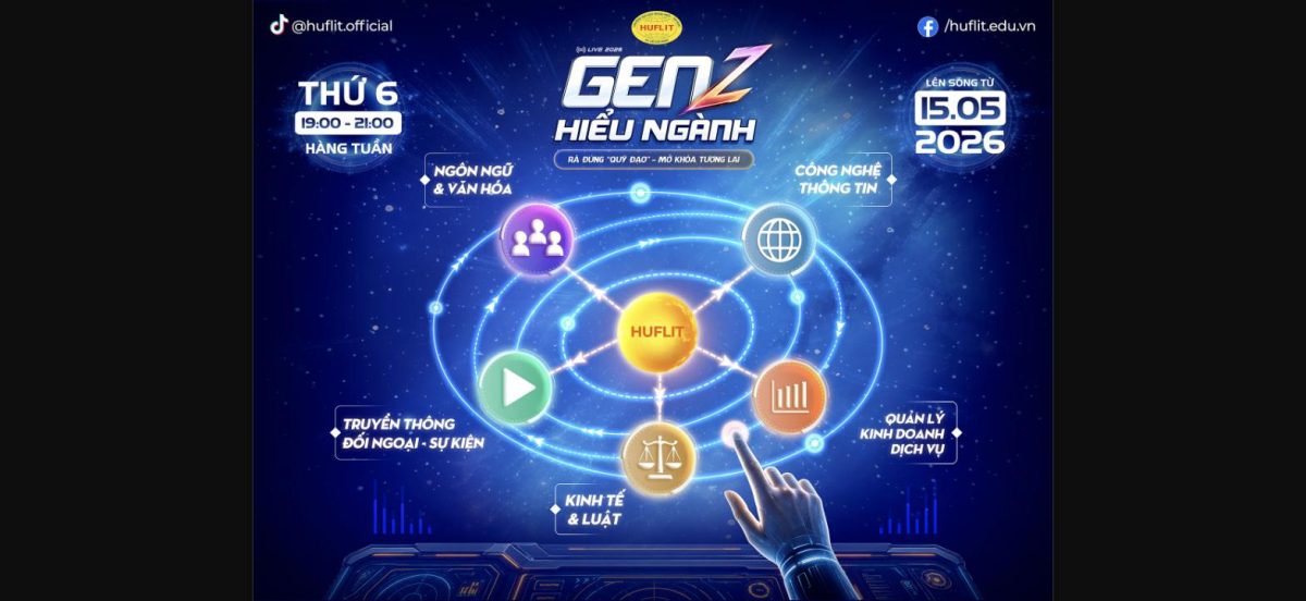 Livestream tư vấn “GenZ Hiểu Ngành” 2026 đã trở lại, sát cánh cùng 2k8 trước “ải” chọn ngành